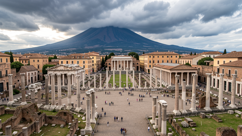 The Forum of Pompeii
